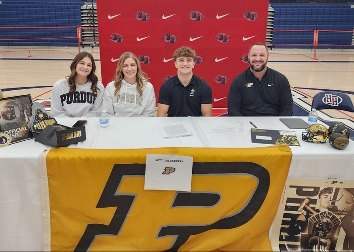 Jett Goldsberry signs with Purdue University