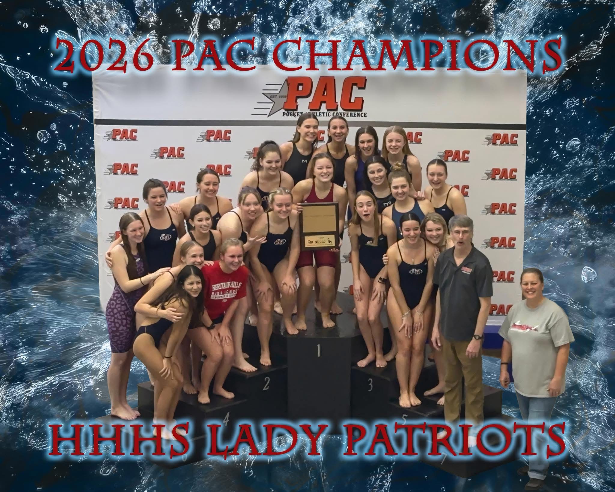 2026 Swimming &amp; Diving PAC Champions